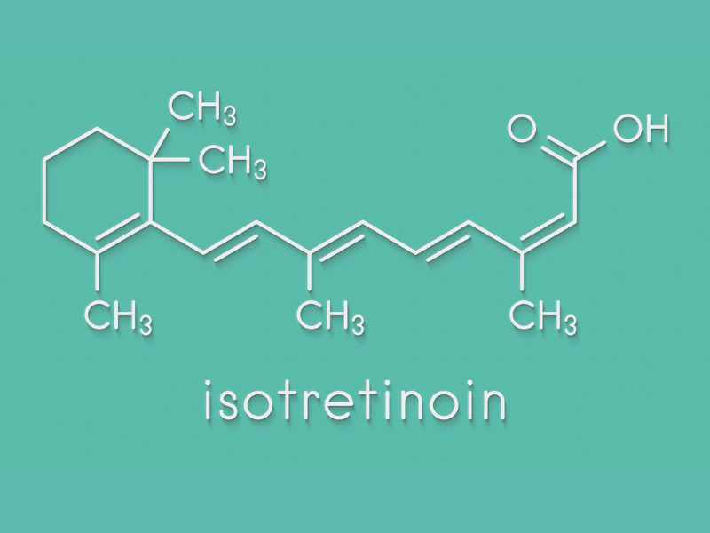 Isotretinoin là một dẫn xuất vitamin A có khả năng trị mụn nặng tuyệt vời